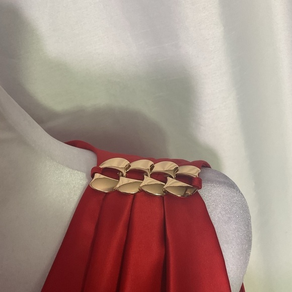Kay Unger Vintage ( 90’s ) Red Cocktail Dress - Picture 3 of 13